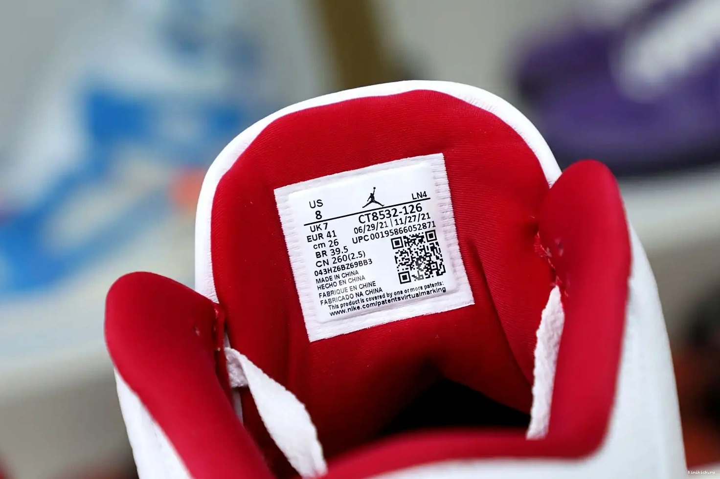 Jordan Retro 3 Red(CT8532-126） Kimikick Cardinal  Air 0526